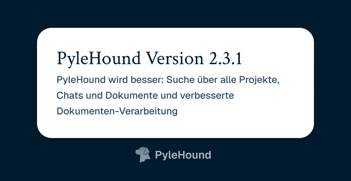 PyleHound Release 2.3.1